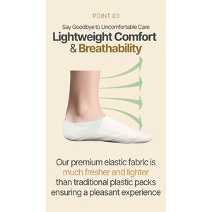 Masque pour les pieds de luxe SALM MOA, pack non tissé, exfoliant, absorption rapide, essence infusée, réparation des talons secs, OEM ODM, soin de la peau exfoliante - Product Image 4