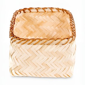 Juego de cestas decorativas para guardar regalos, cestas nido hechas a mano, contenedores de almacenamiento de bambú - Product Image 6