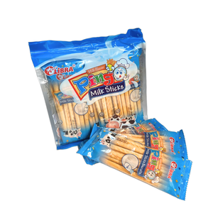 Premium Buttery Libra Milk Stick <b>Biscuits</b> Blue 186g Butter Sweet Snack ODM Vietnamese Supplier - Product Image 1