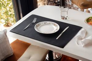 Set de table en cuir véritable écologique, qualité supérieure, imperméable, antidérapant, fournisseur commercial LPM-0019F - Product Image 4