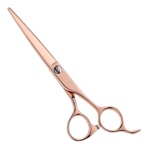 Ciseaux de coiffure professionnels Ryzer Studio en acier inoxydable à pointe affûtée pour droitiers, manche long, usage en salon, manche en plastique - Product Image 4