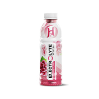 Marca Nawon, agua hidratada, bebidas, sabor a uva, 500ML (17,6 FlOz), agua electrolítica de energía embotellada, Etiqueta Privada, muestra gratis OEM