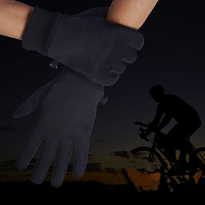 Gants de course pour hommes écologiques, imperméables, compatibles écran tactile, athlétiques, respirants, élégants, à doigts complets, ultra-fins pour l'hiver - Product Image 2