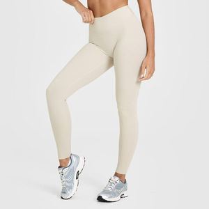 High Waist Seamless Leggings Active Wear Solid Color Stretch Breathable Compression Push Up <b>Tummy</b> <b>Control</b> Sporty Women's Legging - Product Image 6