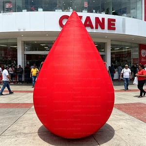 Goutte <span class=keywords><strong>de</strong></span> sang géante gonflable à LED, modèle <span class=keywords><strong>de</strong></span> goutte d'eau surdimensionnée, logo personnalisé, goutte <span class=keywords><strong>de</strong></span> sang gonflable pour événement <span class=keywords><strong>de</strong></span> don <span class=keywords><strong>de</strong></span> sang/hôpital - Product Image 4