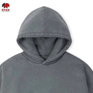 Sweat à capuche pour homme Ryan Pro Gear avec logo personnalisé sur le devant, 100% coton molletonné, coupe classique, hiver, offre ODM - Product Image 4