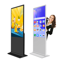 Écrans interactifs pour la publicité, 55 pouces, intérieur, 4K UHD, signalisation numérique et affichage pour lecteur multimédia tactile PACP