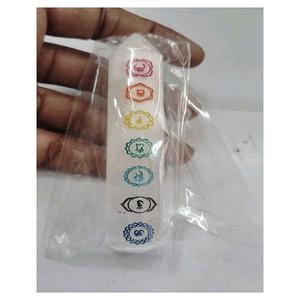 Venta al por mayor de varitas o torres de selenita de alta calidad para los siete chakras, cristal curativo de cuarzo, piedra preciosa. - Product Image 1