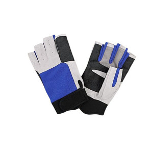Yacht Gloves Professional Grade Anti <b>Slip</b> Palm Protection Gloves for Sailing Racing Boating and Marine Deck Work in All Weather - Product Image 2