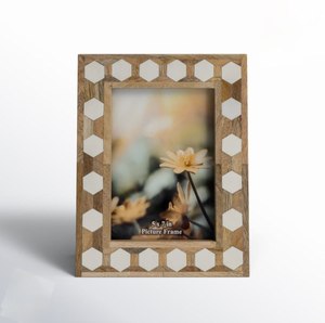 Affordable Price Photo <b>Frame</b> With Resin & Wood Stripes inlay Design Custom Size Wall <b>Gallery</b> Hanging Wall Tabletop At Best Price - Product Image 6