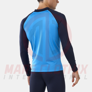 Best Manufacture And Supplier <b>Men</b> Rash Guard <b>For</b> Adults Top Trending Custom Embroidery Logo <b>Men</b> Rash Guard - Product Image 2
