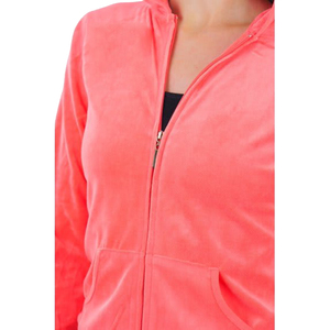 Chándal con Capucha para Mujer, Manga Larga, Bolsillos Laterales, Corte Regular, Ropa Casual de Otoño, Color Sólido, Poliéster Transpirable - Product Image 5