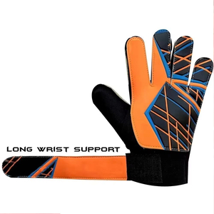 Guantes de Portero de Fútbol, Dedos Completos, Cuero PU, Antideslizantes, Transpirables, con Correa de Muñeca Ajustable, Unisex, Equipo Deportivo - Product Image 6