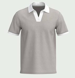 Camisetas de Manga Corta para Hombre, Antiarrugas, Tejidas, 100% Algodón, Estampadas, Personalizables, Estilo Urbano, Venta al Por Mayor - Product Image 3