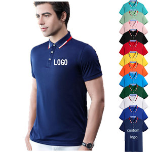 Men's Solid Short Sleeve Knitted Polyester for Shirt Anti-Wrinkle Digital Printed Breathable Button Front Regular Fit Custom - Product Image 1