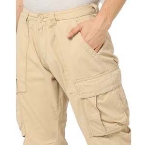 Pantalones Cargo Casuales de Algodón para Hombre, de Cintura Alta, Resistentes, con Cremallera, Lavados, Acampanados, Transpirables, Personalizados, Venta al por Mayor, Proveedor BD - Product Image 3