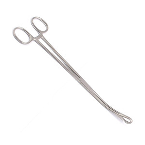Pinzas para Esponjas, Instrumento Quirúrgico de Acero Inoxidable de Grado Médico, Pinzas Reutilizables para Aplicación de Apósitos, para Uso Hospitalario en Quirófano - Product Image 2