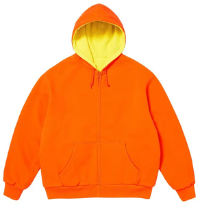 Sweat à capuche zippé pour homme en tissu polaire épais de qualité supérieure, faible MOQ, design côtelé de qualité supérieure, faible MOQ - Product Image 5