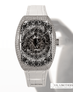 Montre de luxe en alliage de quartz et moissanite, bracelet 20 mm, style sport, mode hip-hop, pour hommes et femmes - Product Image 2