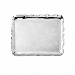 Bandeja Rectangular de Acero Inoxidable Pulido Espejo con Asas, Estilo Europeo de Lujo, Bandeja Decorativa para Bodas en Oferta - Product Image 6