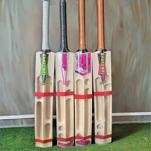 ไม้คริกเก็ตคุณภาพดีที่สุด น้ำหนักเบา ทันสมัย สำหรับใช้งานกลางแจ้ง ทำจากวิลโลว์ธรรมชาติของอินเดีย ทนทาน ด้ามจับมาตรฐาน สีน้ำตาล สำหรับคนถนัดขวา ขนาด 16-20 มม. - Product Image 1