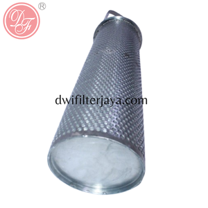 Élément filtrant en acier inoxydable 5-100 microns, cartouches en maille métallique frittée, état neuf - Product Image 4