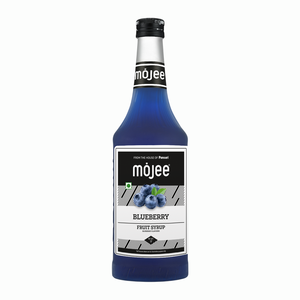 Jarabe de Arándanos Mojee 1000 ML, Rico Sabor a Bayas en Botella, Sin Saborizantes Artificiales para Cócteles - Product Image 1