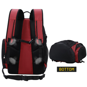 Sac de basketball en nylon léger sur mesure de qualité supérieure, le plus vendu, avec doublure en polyester, fermeture éclair, capacité 22L, sac à bandoulière sport - Product Image 3