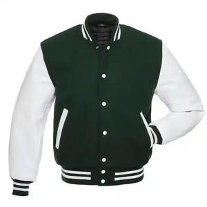 Chaqueta Varsity Personalizada para Hombre, Estilo Universitario, Chaqueta Bomber, Ropa de Calle a la Moda, Prenda Cálida y Cómoda - Product Image 1
