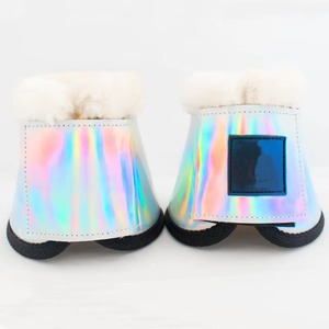 Protège-pattes en néoprène personnalisés haut de gamme pour courses de chevaux – Équipement d'équitation sportive unique avec motif Sprinkle - Product Image 5