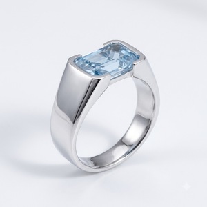 Anillo Solitario Clásico con Corte Ovalado y Corte Fantasía, Cultivado en Laboratorio, 2.06 Ct, en Oro Amarillo, Blanco y Rosa de 9K - Product Image 2