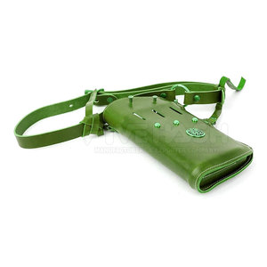 Sacoche de tir à l'arc en cuir de qualité supérieure, coutures robustes, sangle d'épaule réglable, équipement pour l'entraînement et les sports de plein air - Product Image 5