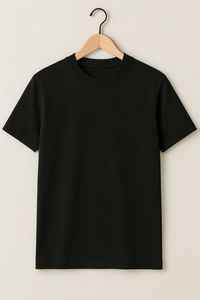Camiseta de Manga Corta con Cuello Redondo 100% Algodón para Hombre, Opción de Impresión de Logotipo Personalizado, Talla XL Disponible, Corte Regular, Ropa Casual - Product Image 1