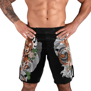 Pantalones Cortos de Grappling MMA Avanzados para Entrenamiento de Artes Marciales, Ropa Deportiva para Gimnasio, Rendimiento Atlético, Impresión Personalizada - Product Image 6