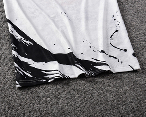 Custom Sublimation T-shirt 100% <b>Polyester</b> Breathable DRY Comfortable V-neck <b>Tshirt</b> Top Quality Wash Able Shirts - Product Image 5