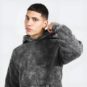 Sudadera con Capucha Premium para Hombre, de Forro Polar, Transpirable, Cómoda para Uso Diario, con Capucha Ajustable y Bolsillo Tipo Canguro, Diseño Sólido, Varias Tallas - Product Image 3