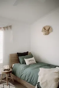 Décoration murale bohème en rotin naturel pour enfants, dinosaure tressé à la main, accessoires de chambre d'enfant, art durable - Product Image 4