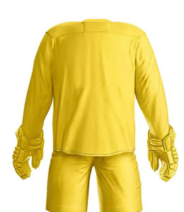 Custom Plain Cotton Blank Ice Hockey Uniforms / V-<b>Neck</b> Collar Full Sleeve Reasonable Price Ice Hockey Uniform <b>Light</b> Weight - Product Image 6