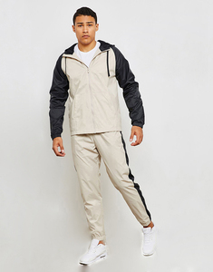 OEM Custom Windbreaker Suit Two Piece Set <b>Zip</b> <b>up</b> <b>Jacket</b> and Nylon Pants Nylon Zipper Track Suits Windbreaker Tracksuit - Product Image 1
