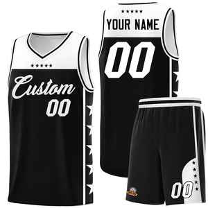 Camiseta de Baloncesto Sublimada Personalizada, Cuello en V, Sin Mangas, Poliéster que Absorbe la Humedad, Impresión del Nombre del Equipo, Unisex para Adultos - Product Image 6