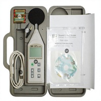 Sonometre numérique de classe 2 TES-1352H Conforme à la norme IEC61672 Plage de mesure 30-130 dB Fréquence 31,5 Hz-8 kHz USB Protection IP55 1 dB