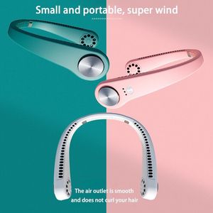 Ventilador de cuello USB portátil Enfriador de aire colgante Pequeño aire acondicionado eléctrico-para enfriamiento - Product Image 6