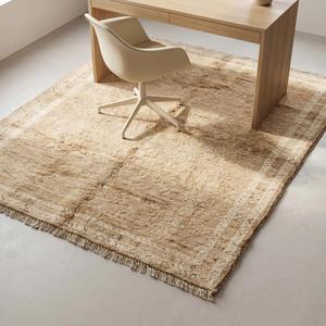 Exclusive Handmade Wool Area Rug Classic Floral Pattern Decorative Carpet for Living Room <b>Bedroom</b> Home Decor - Product Image 4