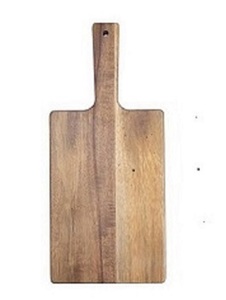 Premium Quality Salad Pizza Serving Chopper Board Hotel Kitchenware Item Attractive Design Wooden Vegetable Cutting Board Use - Product Image 4