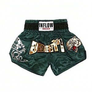 กางเกงมวยไทย MMA แบบซับลิเมชั่น 100% โพลีเอสเตอร์ ยืดหยุ่น ระบายอากาศได้ดี น้ำหนักเบา เหมาะสำหรับการฝึกซ้อม ทั้งชายและหญิง - Product Image 1