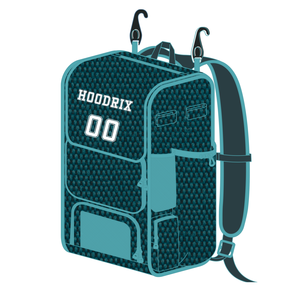 Mochila personalizada para equipo de béisbol con compartimentos para bates, zapatillas, casco y correas reforzadas para entrenamiento en equipo - Product Image 3