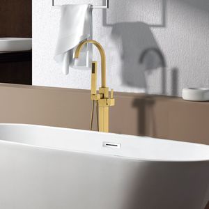 Rubinetto per Vasca da Bagno Freestanding con Doccetta - Rubinetti Premium per Bagno e Doccia - Product Image 2