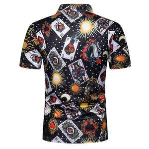 Camisa Polo de Manga Corta para Hombre, Sublimada, de Alta Calidad, con Logotipo Personalizado, Cuello Camisero, Manga Corta, OEM, Informal - Product Image 6