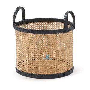 Cesta de Almacenamiento de Bambú y Ratán de Primera Calidad, Tejida a Mano, Diseño Rústico, Ecológica, Personalizable, Organizador Natural para el Hogar - Product Image 1