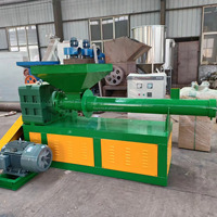Extrudeuse de mélange plastique-sable, machine de recyclage de plastique, machine de fabrication de briques en plastique